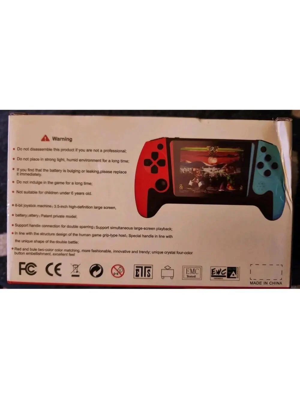Q21 Handheld Game Console - 500 Games Built In NEW